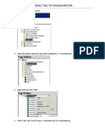 Add OPC or Calculated Tag in Exaquantum