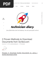 Scribd Downloader Scripts and Tricks to Download Without Uploading