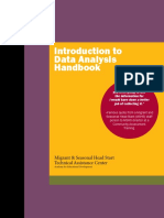 Introduction to Data Analysis Handbook