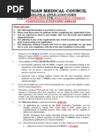 Application For Registration As Medical Practitioners, Dentists and ...