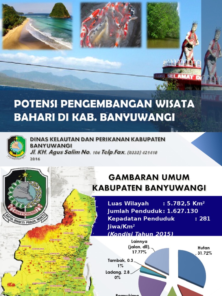 Potensi Pengembangan Wisata Bahari Kab. Banyuwangi Jawa Timur