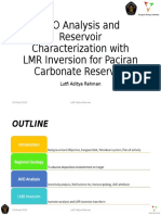 AVO Analysis and Reservoir Characterization With LMR Inversion For Paciran Carbonate Reservoir