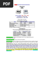 Kyocera Mita KM1505 1510 1810 Series ELITEC Essentials