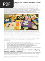 Download Cara Menbuat Kerajinan Tangan Dari Kain Flanel by Rambu Lusy SN306233089 doc pdf