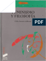 Amorós, Celia - Feminismo y Filosofía