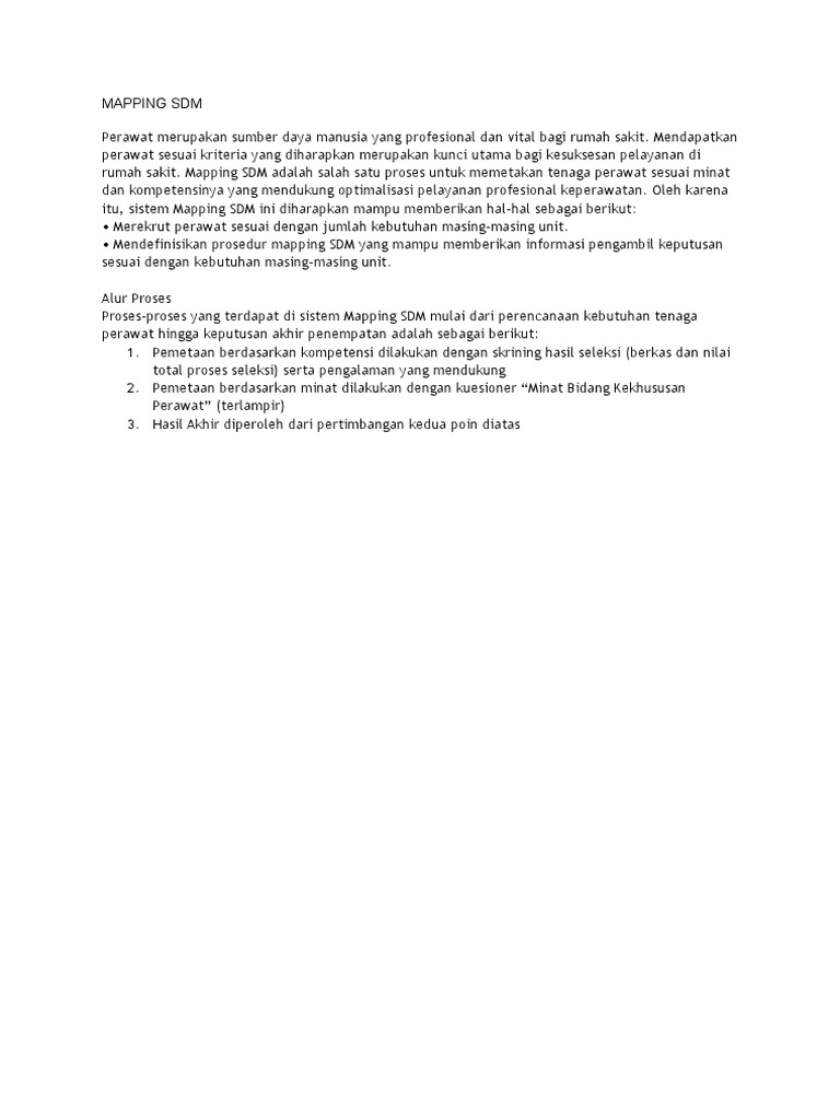 Mapping SDM | PDF