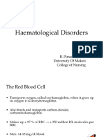 Transfusion Disorders
