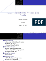 Analisis Perilaku Produsen PDF