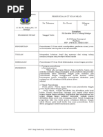 Download SOP CT SCAN by hengkitanjung SN306242410 doc pdf