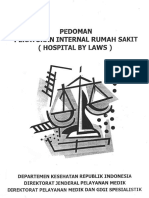 Kepmenkes 772 Thn 2002 Ttg Pedoman Hospital by Laws