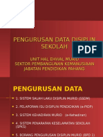 Pengurusan Data Disiplin (2) 2
