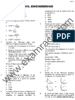 Civil Engineering Objective Questions Part 5