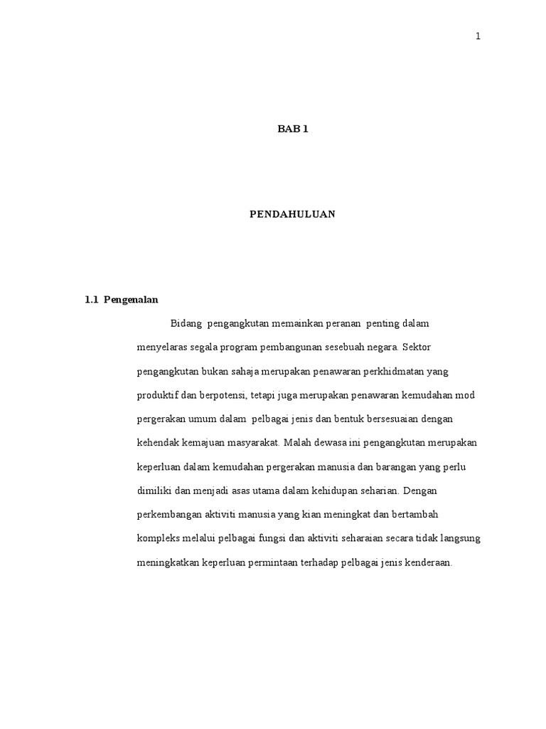 Kajian Kemalangan Jalan Raya Pdf