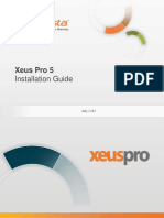 InfoVista Xeus Pro 5 Installation Guide