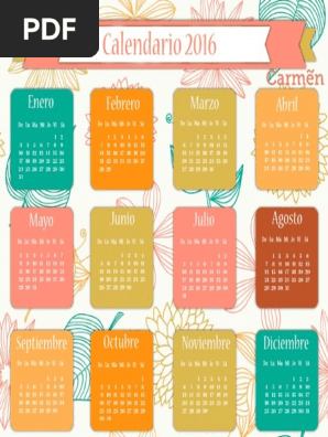 Calendar Printable