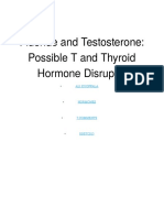 Fluoride and Testosterone