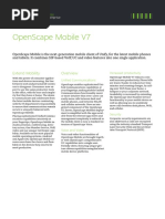 OpenScape Mobile Data Sheet