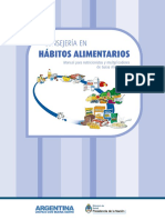 Consejeria en Habitos Alimentarios (Manual)