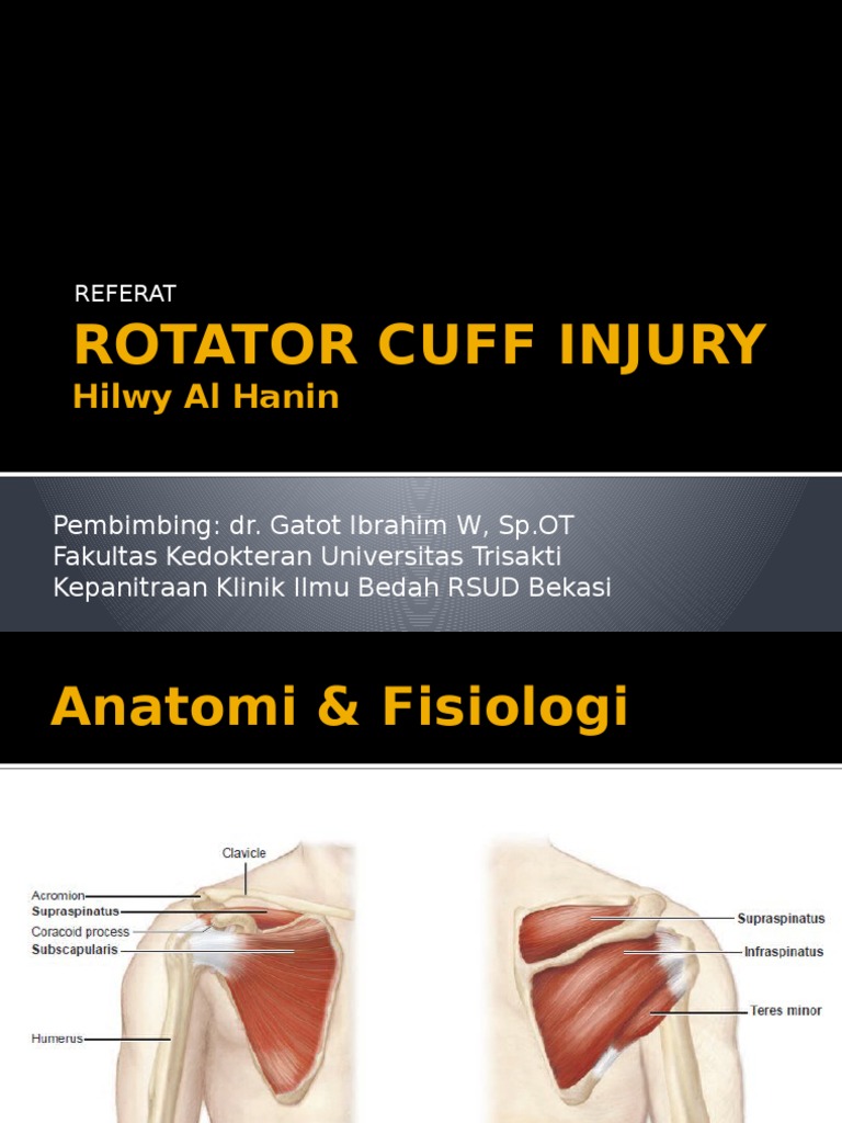 Rotator Cuff Injury | PDF