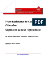 From Resistance To Counter Offensive For An Open Discussion of Communist Trade Union Policy