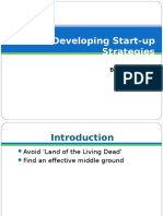 4.1 Note On Developing - Start-Up - Strategies