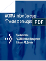 WCDMA Indoor Coverage