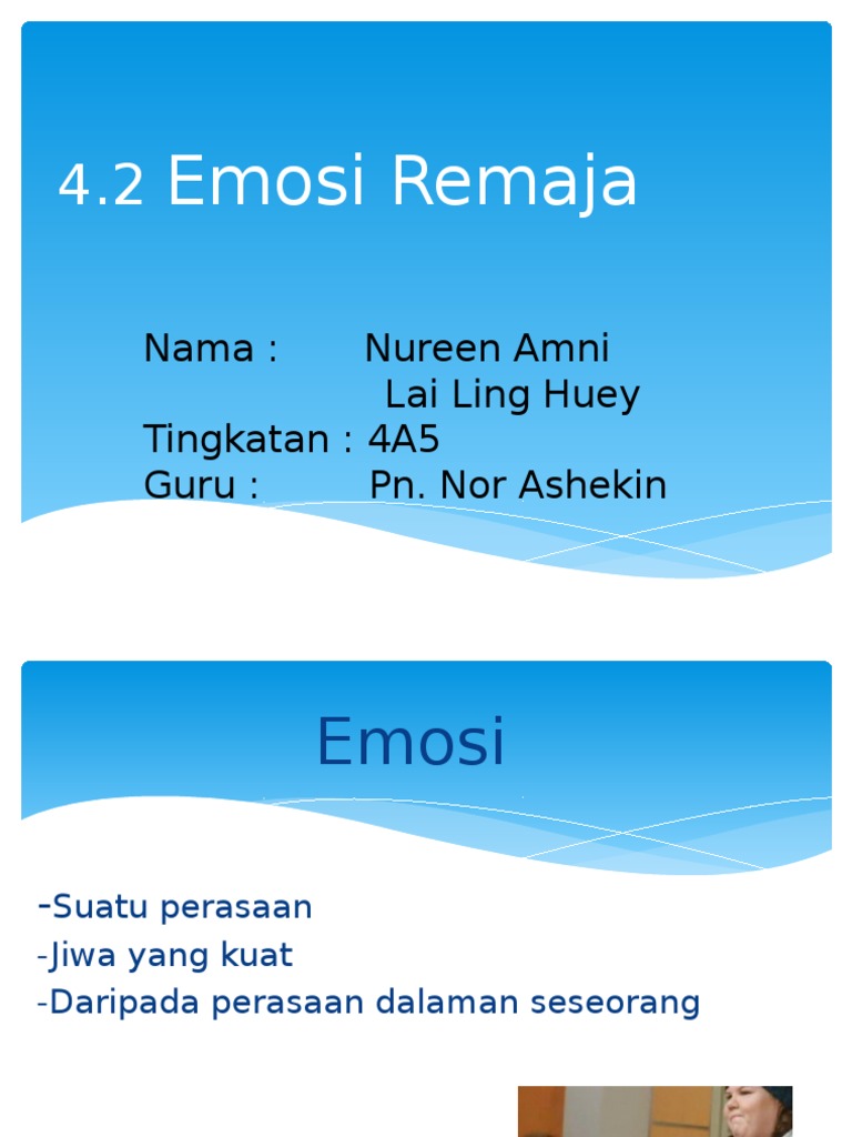 Emosi Remaja Pdf