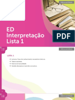 ED Interpretacao Lista