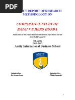 Project Report of Research Methodology On