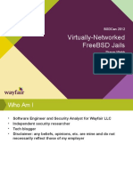 BSDCan Presentation - FreeBSD Vnet Jails Draft 02