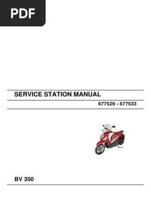 BV350 Workshop Manual | PDF | Piston | Transmission (Mechanics)