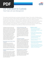 total trade life cycle management slipsheet