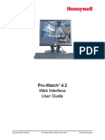 UserGuide Pro Watch4 2WebInterface Guide