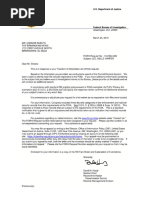 FBI Letter re