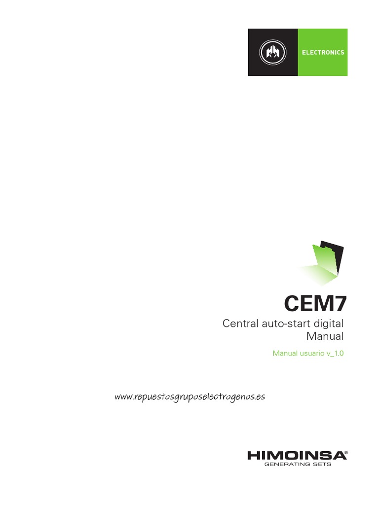 Cem7 Usu Es-Signed | PDF | Arranque | Energia electrica