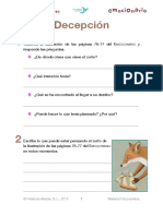 Ficha Emocionario Decepción UNIDAD09