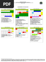 CALENDARIO ESCOLAR 2016