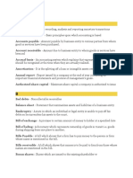 Accounting Terms