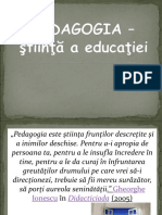 Suport Pedagogie 