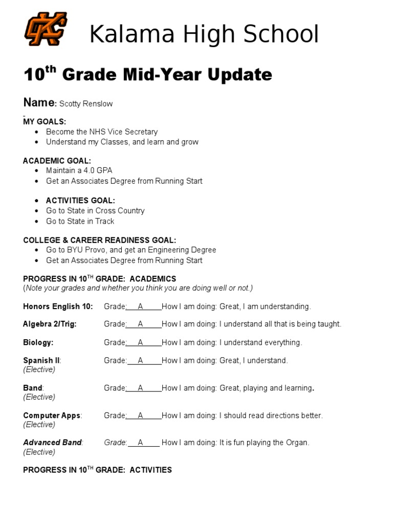 Mid Year Update Renslow | PDF | Language Arts & Discipline | Foreign ...