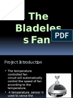 The Bladeless Fan