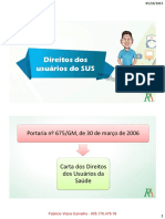 Direitos Do Usuarios Do Sus romulo passos