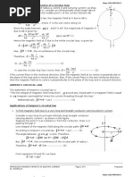 Ampere's Circuital Law