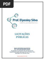 Apostila de Licitações Públicas - Prof. Elyesley Silva