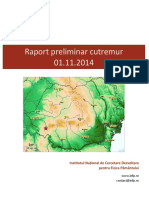 Raport Preliminar Cutremur 01.11.2014 Zona Vrancea: Institutul Național de Cercetare Dezvoltare Pentru Fizica Pământului