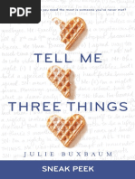 Download Tell Me Three Things by Random House Teens SN306305326 doc pdf