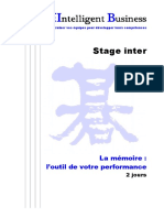 La Memoire Loutil de Votre Performance