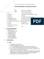 Plan Anual de Gestion Ambiental