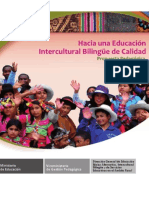 Propuesta Pedagógica de Educación Intercultural Bilingüe (EIB)