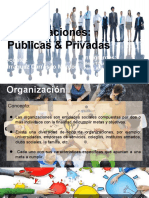 ORGANIZACIÓN PUBLICA Y PRIVADA